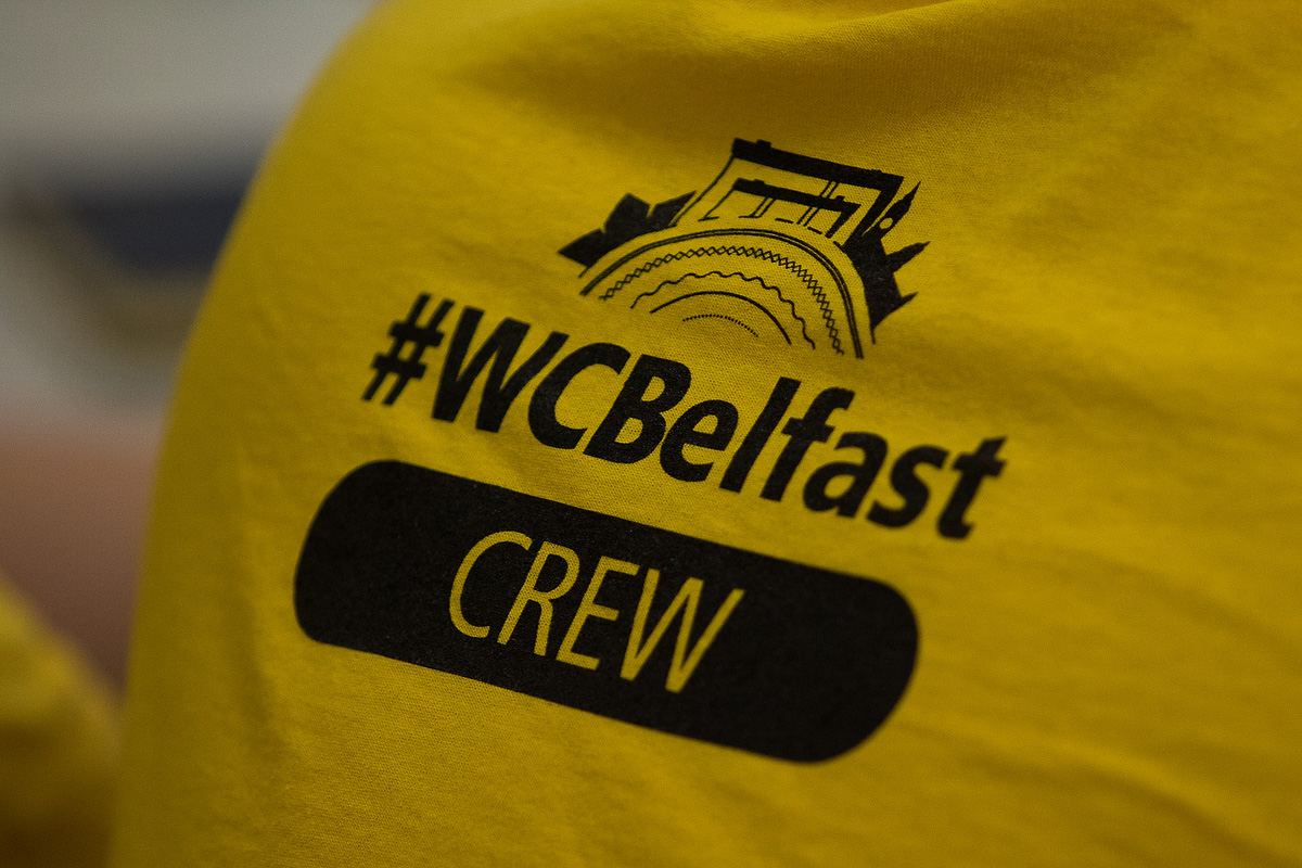 WordCamp Belfast 2016 Crew T-Shirts